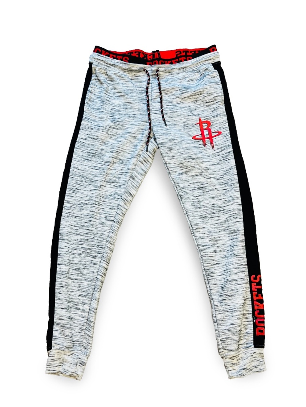 Ultra Game NBA Houston Rockets Women Medium Sweatpants Fleece Joggers basketball